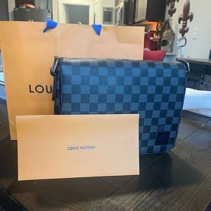 Louis Vuitton District PM Monogram Eclipse Messenger Bag